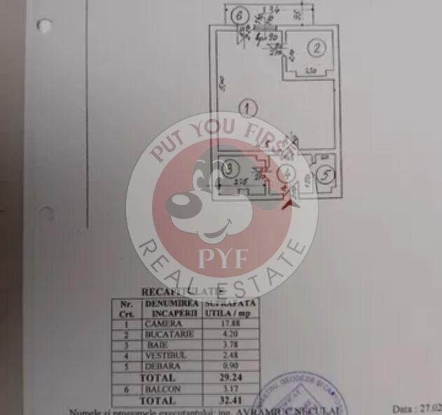Gorjului | Garsoniera | Semidec | 32mp | Necesita Renovare | B11704